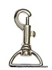 musketon hook heavy - silver 25mm