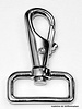 musketon hook heavy - silver 30 mm