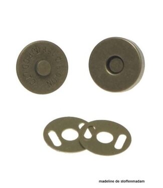 magnetic closure Bronze 14mm