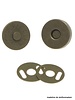 magneetsluiting 14mm brons per 2 stuks