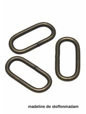 passant round corner - bronze  20 mm