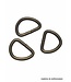 D-ring - brons 20 mm