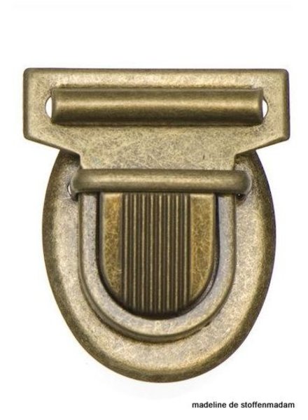 boekentassluiting groot brons