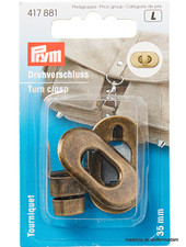 Prym Turn clasp copper