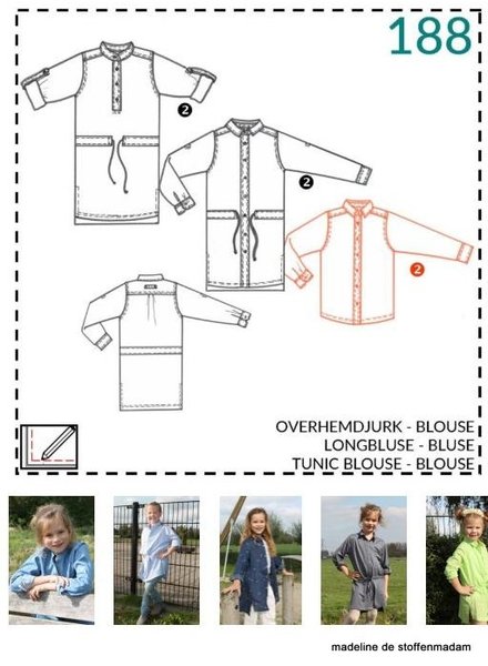 abacadabra - 188 - overhemd, blouse