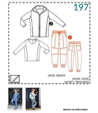 abacadabra -197- jacket, trousers