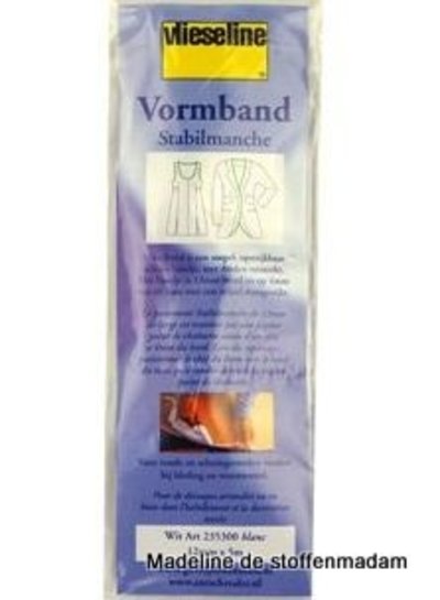 Vormband 5meter wit