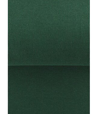Copy of petrolgroene ribbel boordstof