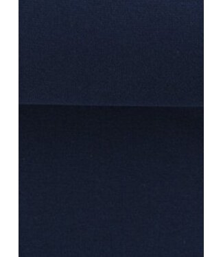navy blue - solid rib cuff