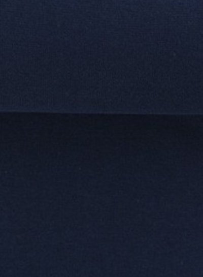 navy blue - solid rib cuff