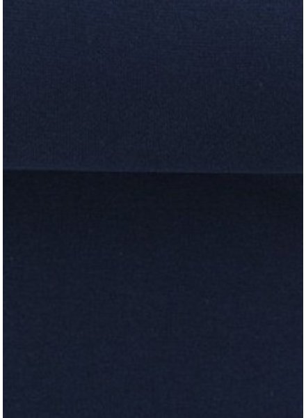 marineblauw - effen boordstof OEKO TEX