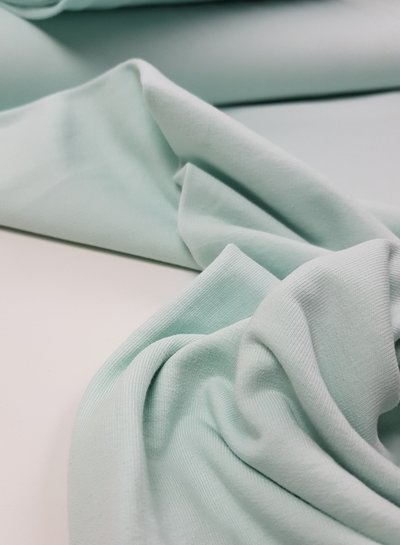 mint green - solid french terry oeko tex