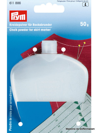 Prym Krijtpoeder rokzoommeter