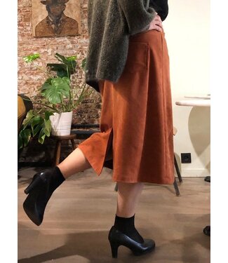 Een Anna rok in Suede