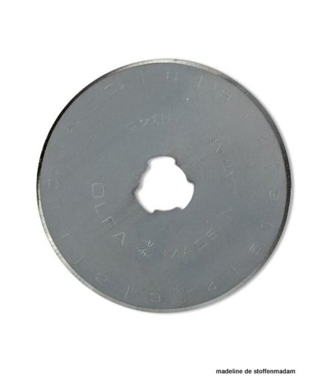 reservemes voor rolmes: 45mm
