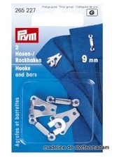 Prym hooks and bars 6mm