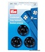 snap fasteners 15mm black