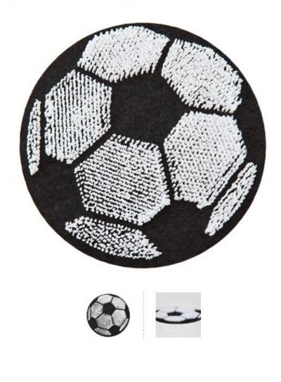 football - iron on motif