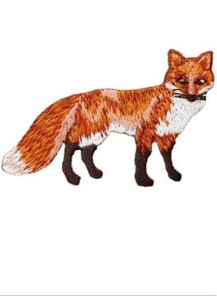 fox - iron on application