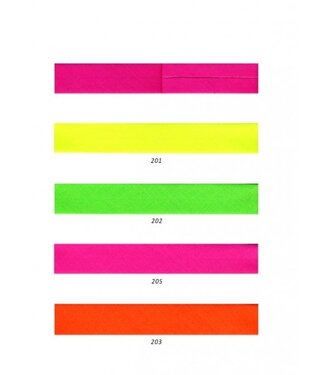 neon green - biais 20 mm