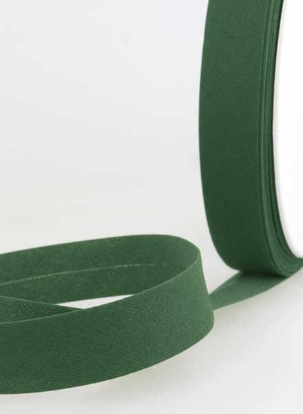Donkergroen biais 20 mm – 65