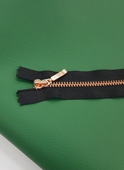 kunstleer - grasgroen