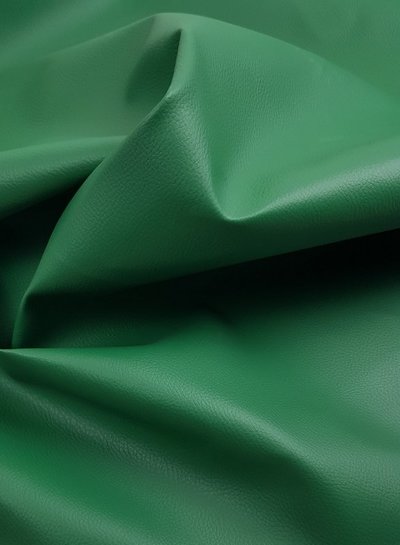 artificial leather - grass green