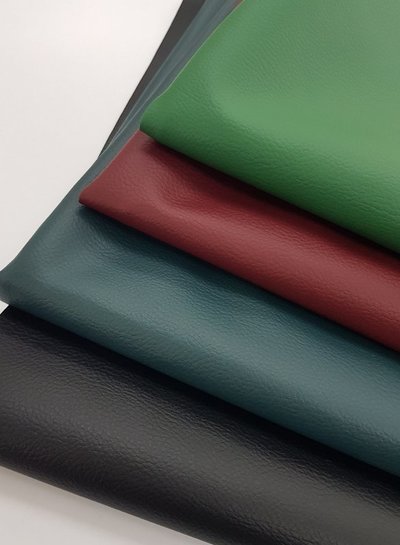 imitation leather - black