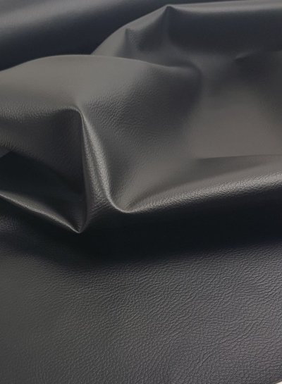 imitation leather - black