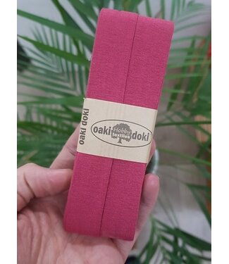 Oaki Doki marsala -  biais jersey 3 meter