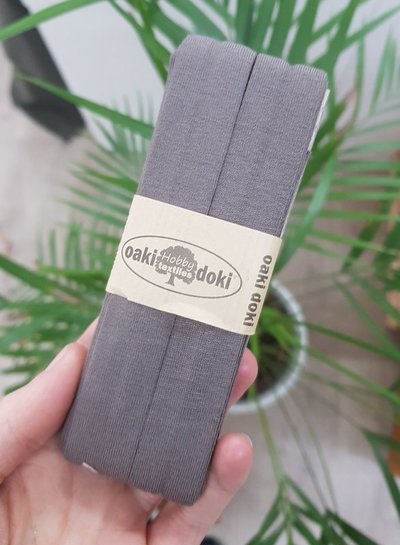 Oaki Doki taupe -  biais jersey 3 mete