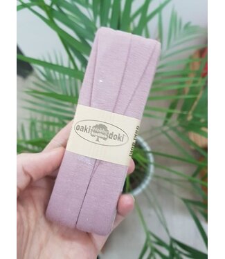 Oaki Doki lilac pink - bias jersey 3 meters 441