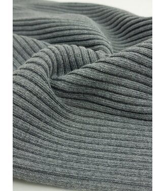 grey - thick ridge ribbing