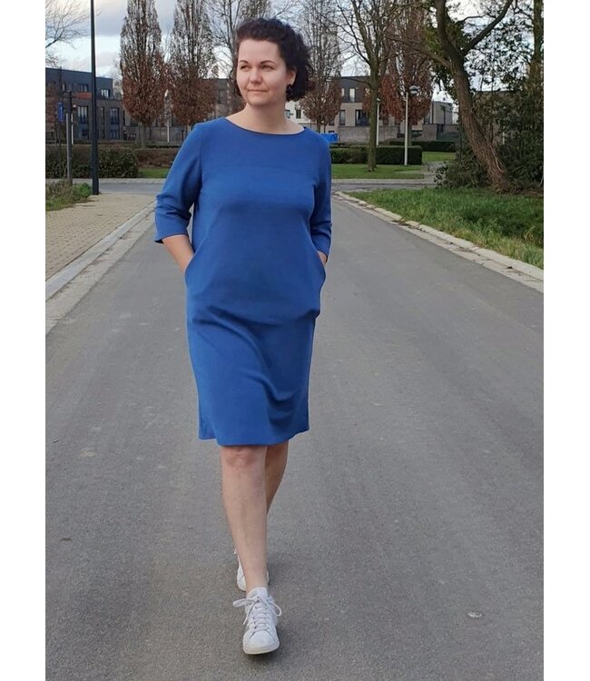 Een kobaltblauwe Gusta
