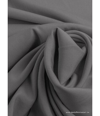 M. grijs - poplin modal - geweven