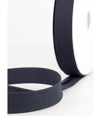donkergrijs biais ribbon 20 mm – 027