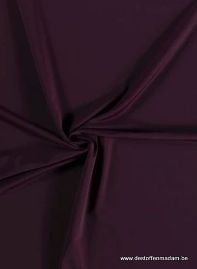 effen bordeaux - lycra - matte kwaliteit travel