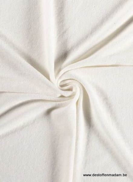 offwhite stretch sponge or terry