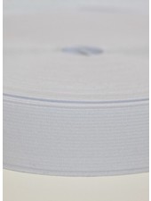 Elastiek 25mm wit