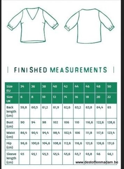 Atelier Jupe Zoey bloes patroon - Atelier Jupe