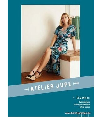 Atelier Jupe Savannah wrap dress pattern - Atelier Jupe