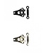 Trouser hooks silver - 3 sets