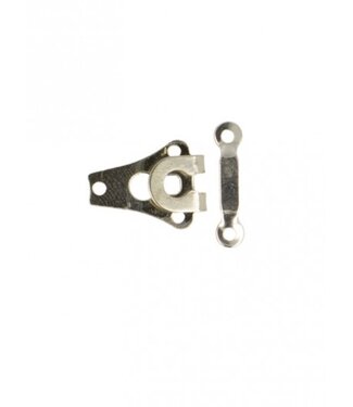 Trouser hooks silver - 3 sets