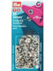 Prym jerseyknopen navulling 20 stuks zilver 10 mm