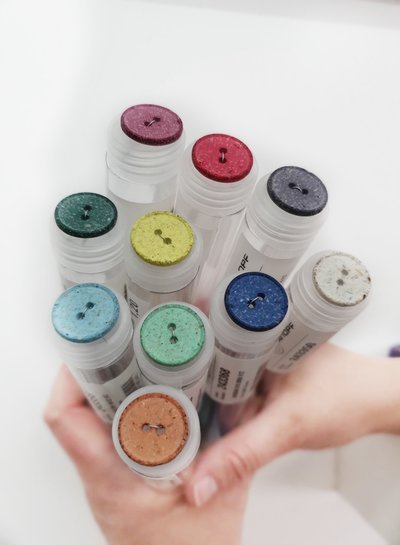 hele mooie knoop van gerecycleerd polyester