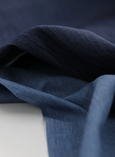 M. 4.5oz - organic cotton - chambray - blue - NON-stretch