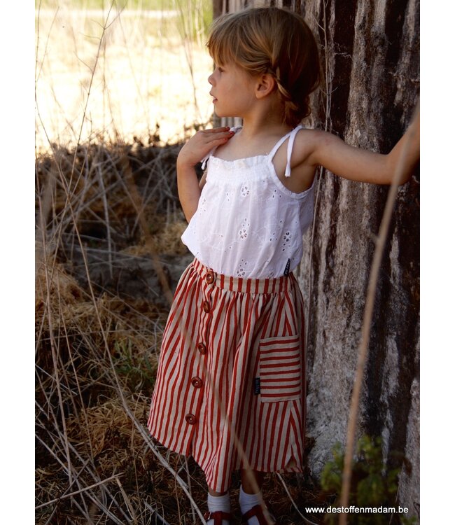Iris May Patterns Louise top en rok - maat 86  tot 158