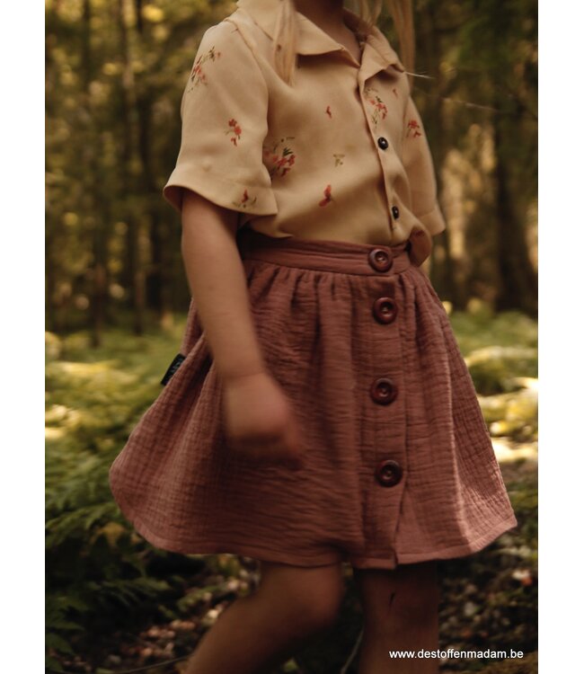 Iris May Patterns Louise top en rok - maat 86  tot 158