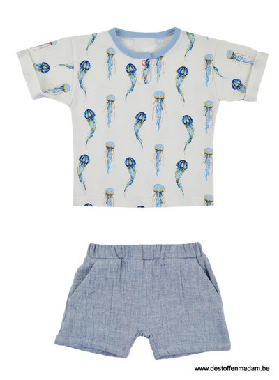 Bel'Etoile Nio/Nia short, shirt and pants - size 80-158