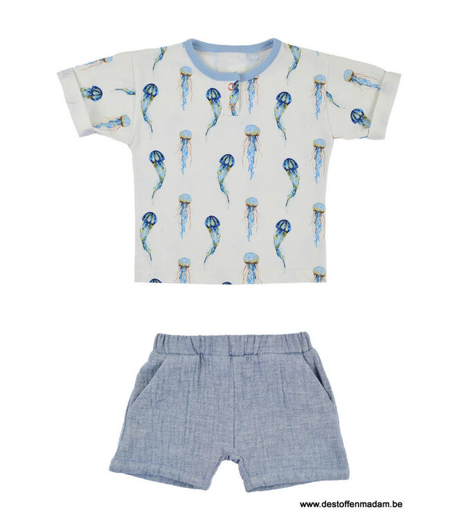 Bel'Etoile Nio/Nia short, shirt en broek - maat 80 tot 158